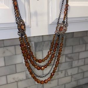 Multi-layered necklace